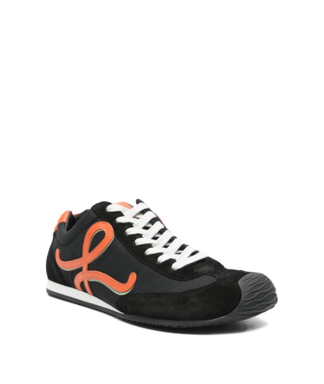 LOEWE Мульти кожаные низкие кроссовки / кеды, фото 2