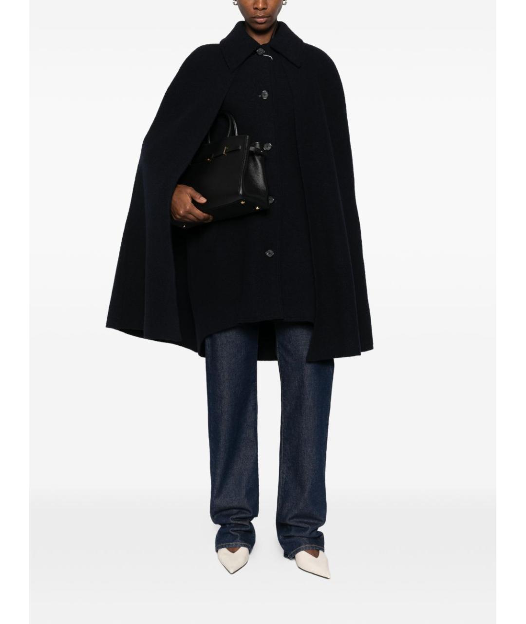 TOTEME Синее шерстяное пальто, фото 3