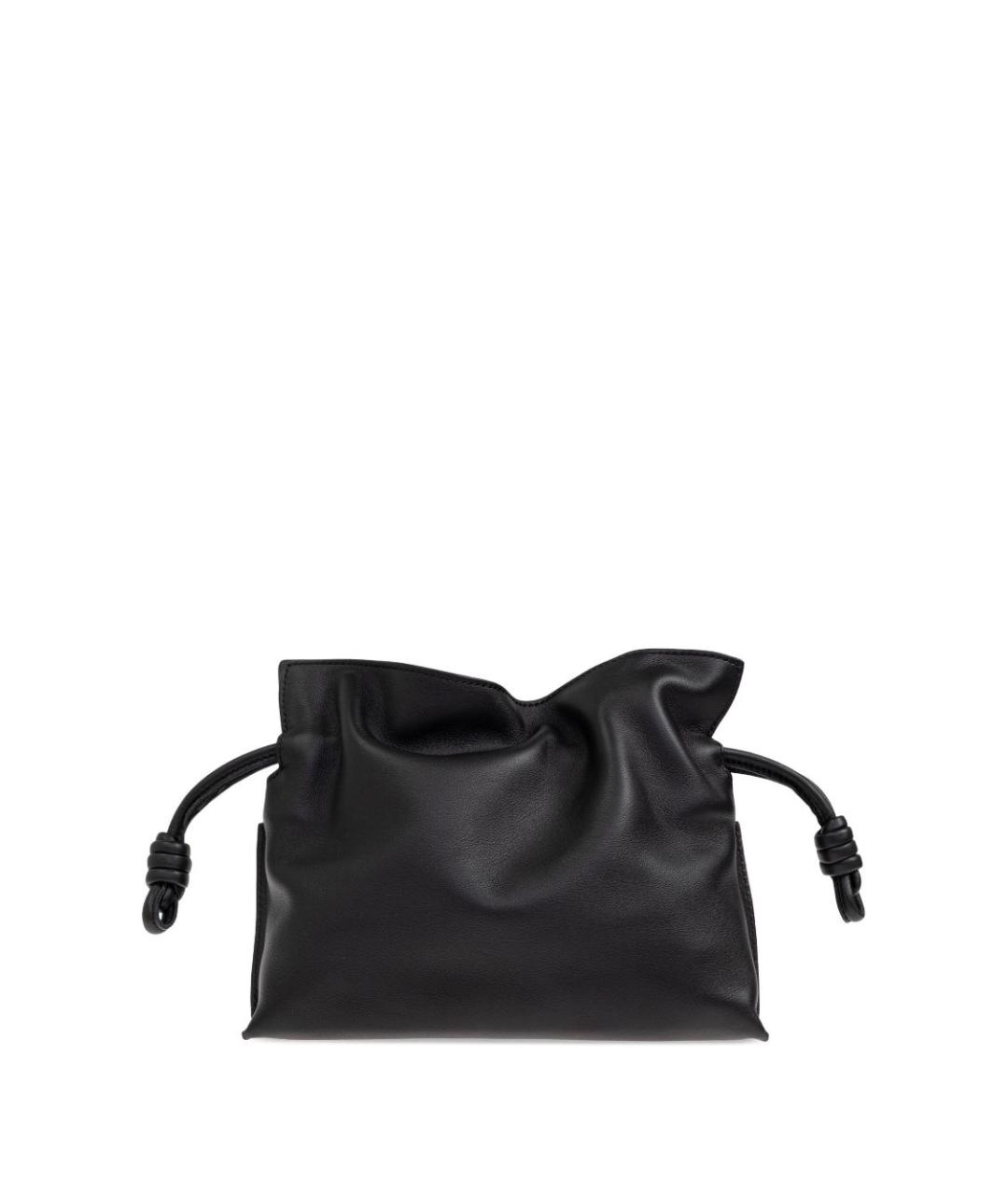 LOEWE Черная кожаная сумка через плечо, фото 4