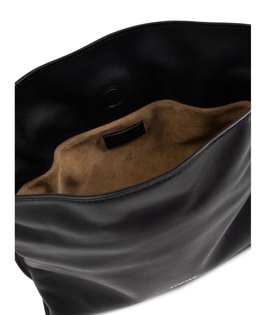 LOEWE Черная кожаная сумка через плечо, фото 6