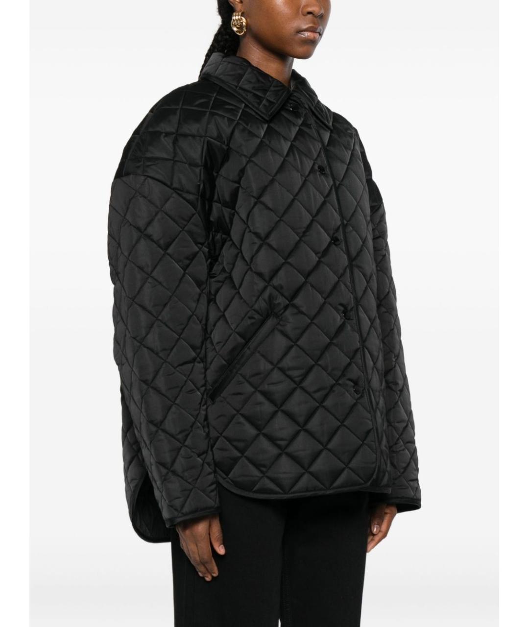 TOTEME Черная полиэстеровая куртка, фото 4
