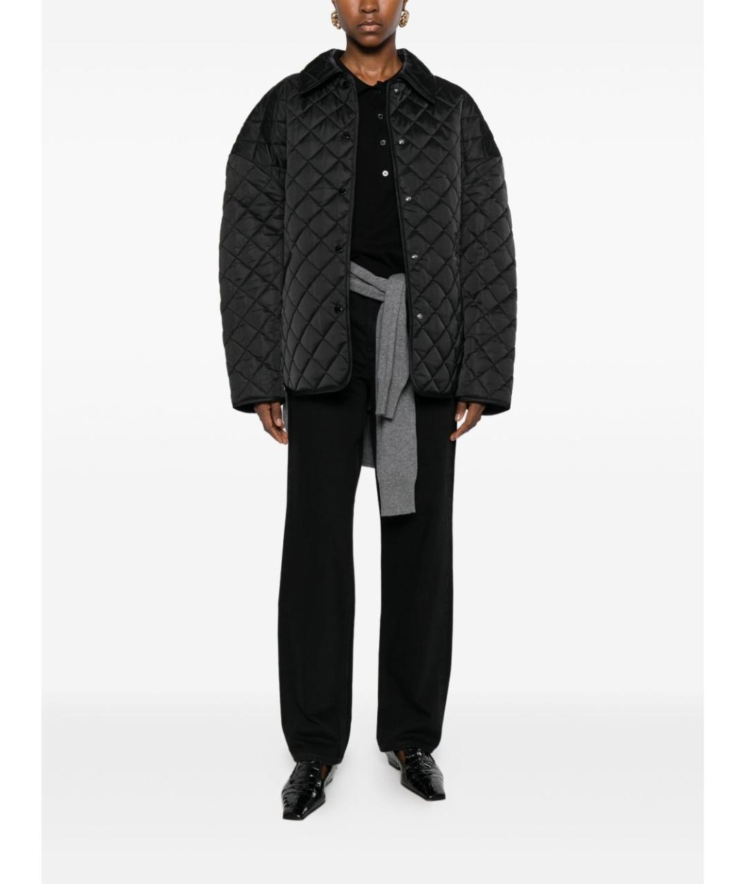 TOTEME Черная полиэстеровая куртка, фото 3