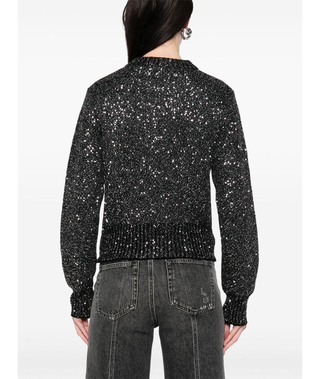 GOLDEN GOOSE DELUXE BRAND Черный шерстяной джемпер / свитер, фото 5