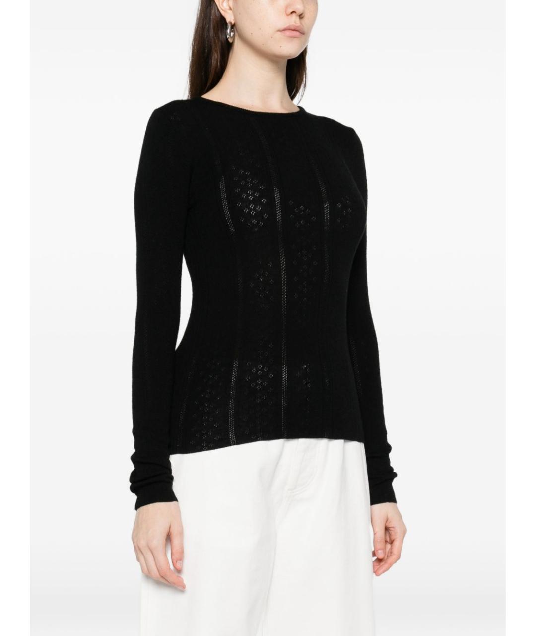 HERSKIND Черный шерстяной джемпер / свитер, фото 4