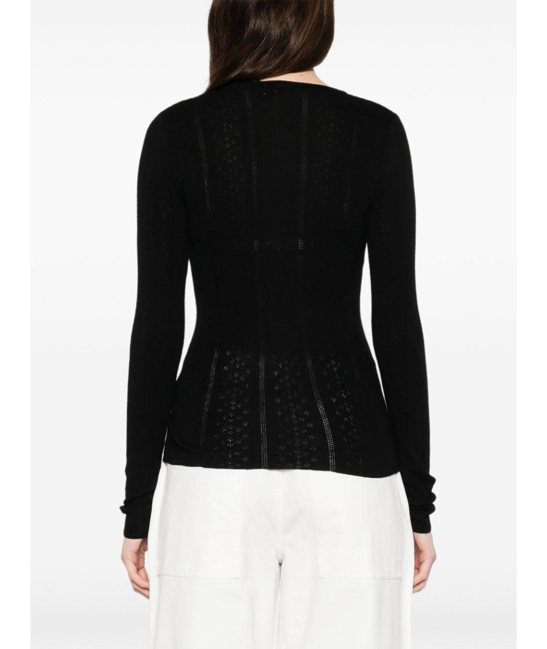 HERSKIND Черный шерстяной джемпер / свитер, фото 5