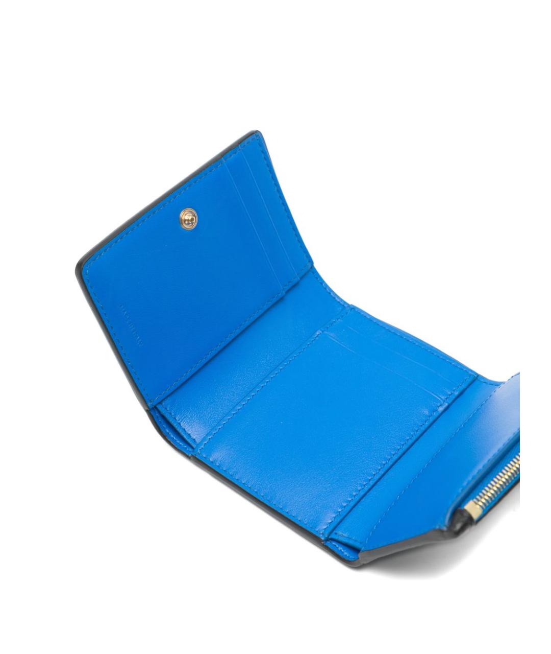 CELINE Черный кожаный кошелек, фото 2