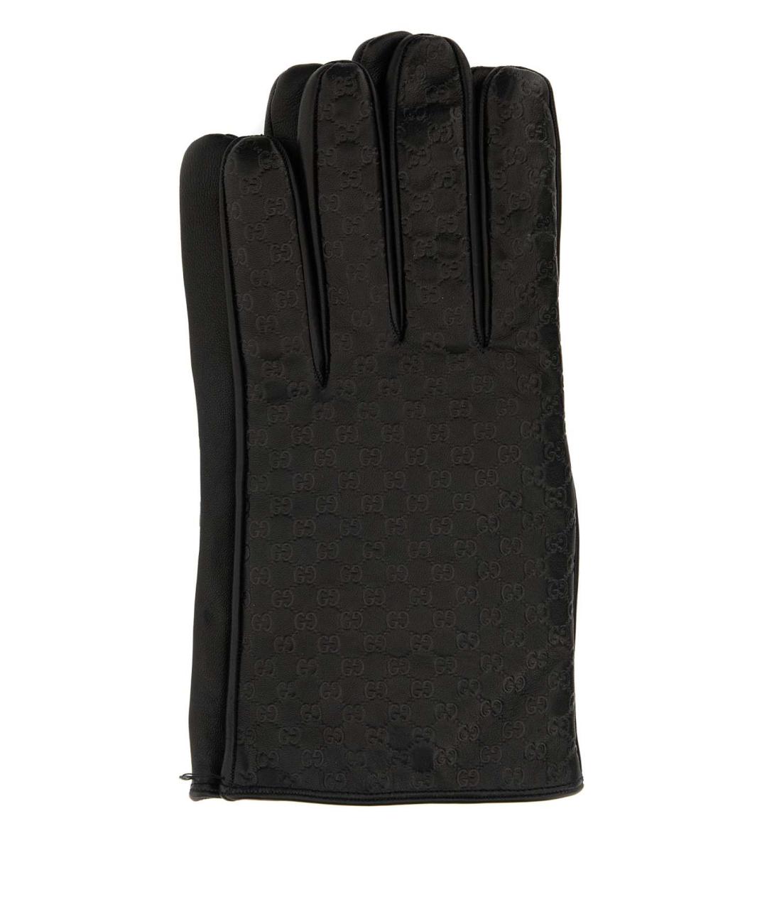 GUCCI Коричневые кашемировые перчатки, фото 1