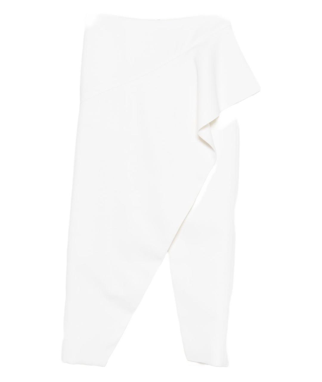 KHAITE Белая шерстяная юбка миди, фото 1