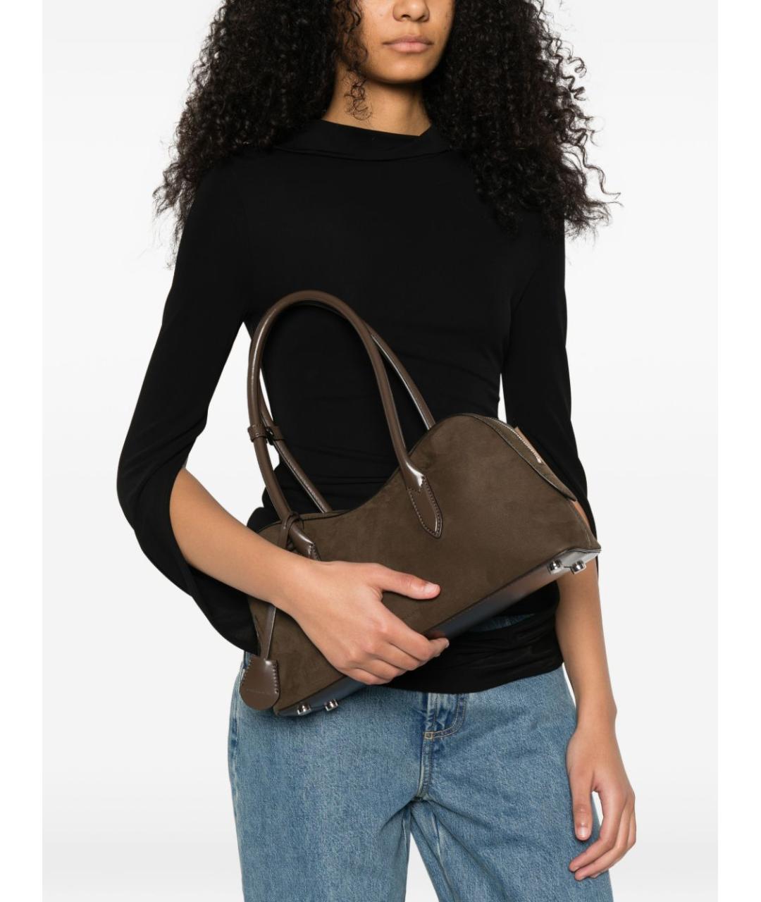 STELLA MCCARTNEY Коричневая сумка через плечо, фото 4