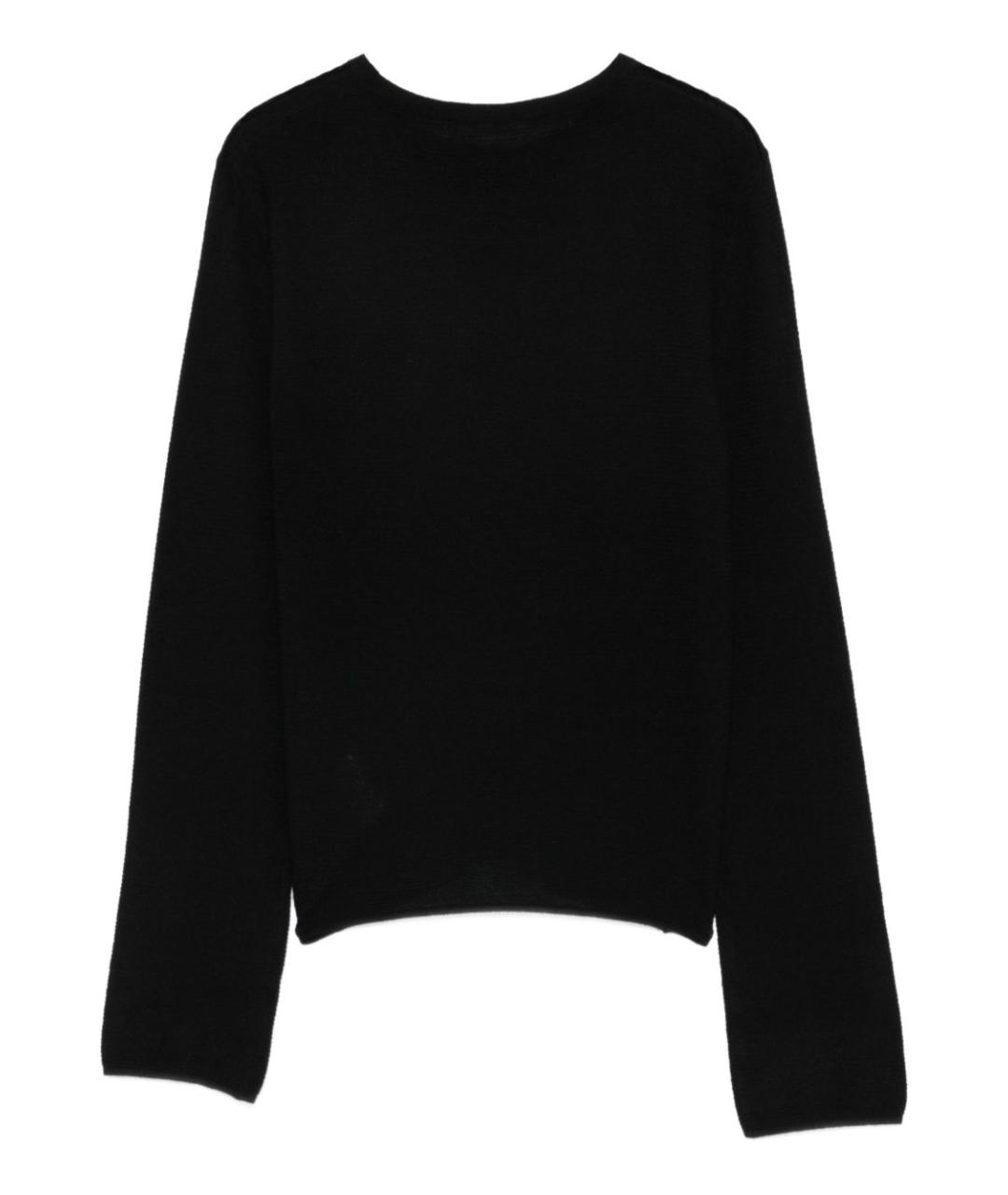 LISA YANG Черный кашемировый джемпер / свитер, фото 3