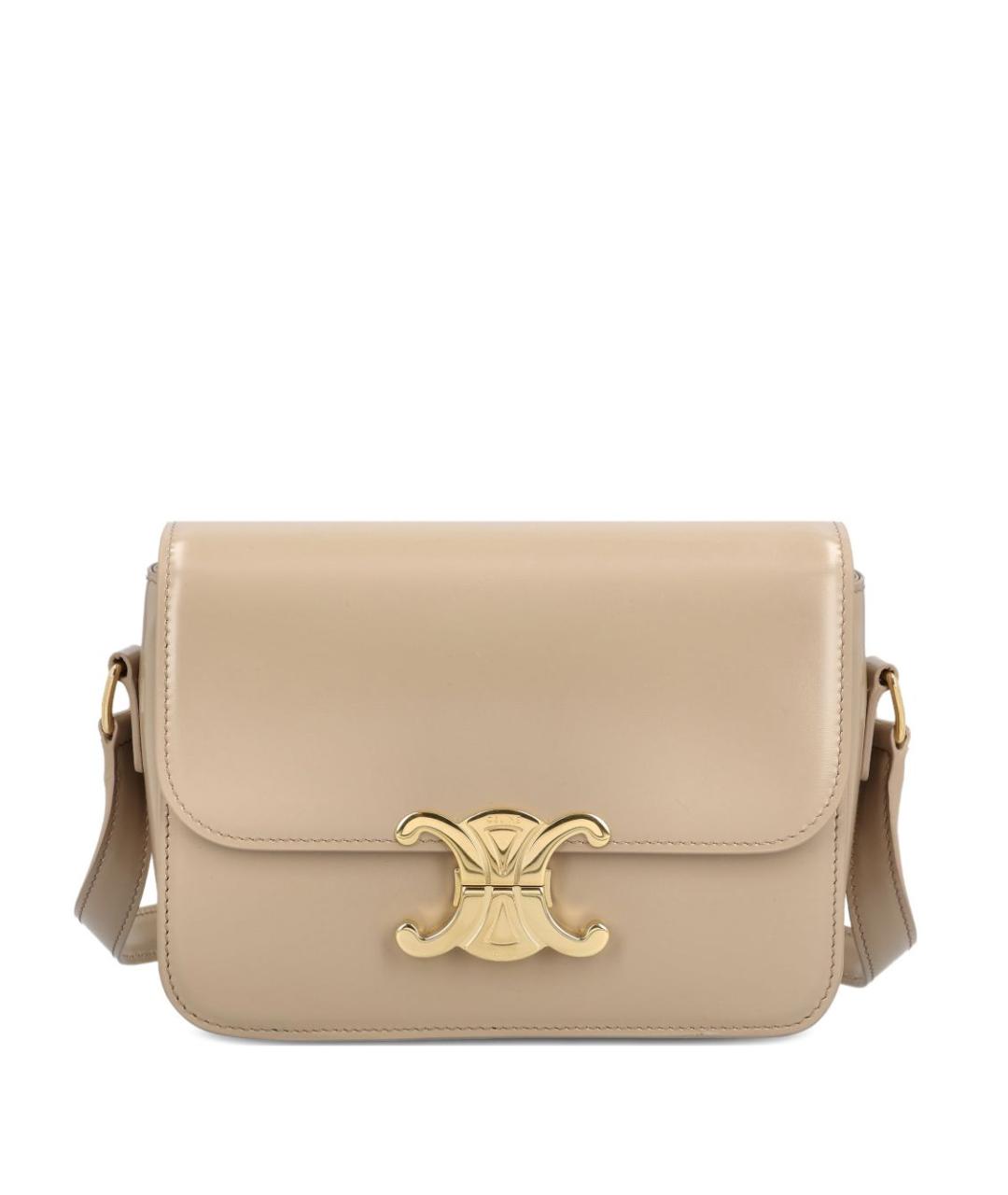 CELINE Кожаная сумка через плечо, фото 1