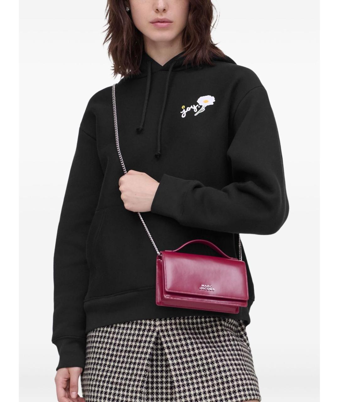 MARC JACOBS Розовая кожаная сумка через плечо, фото 4