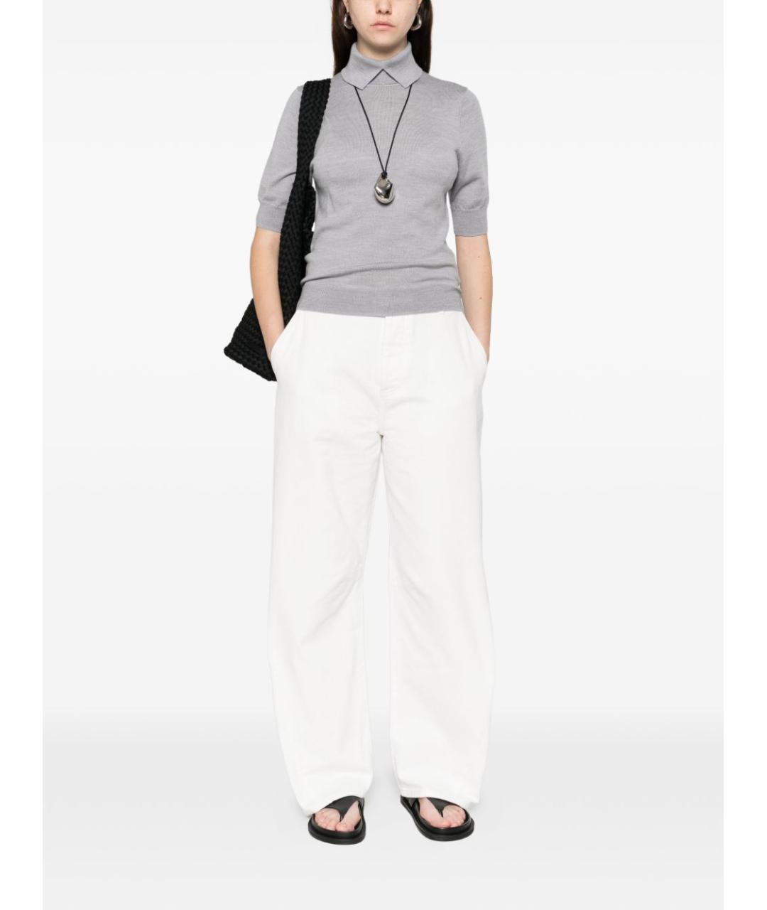 HERSKIND Серый шерстяной джемпер / свитер, фото 4