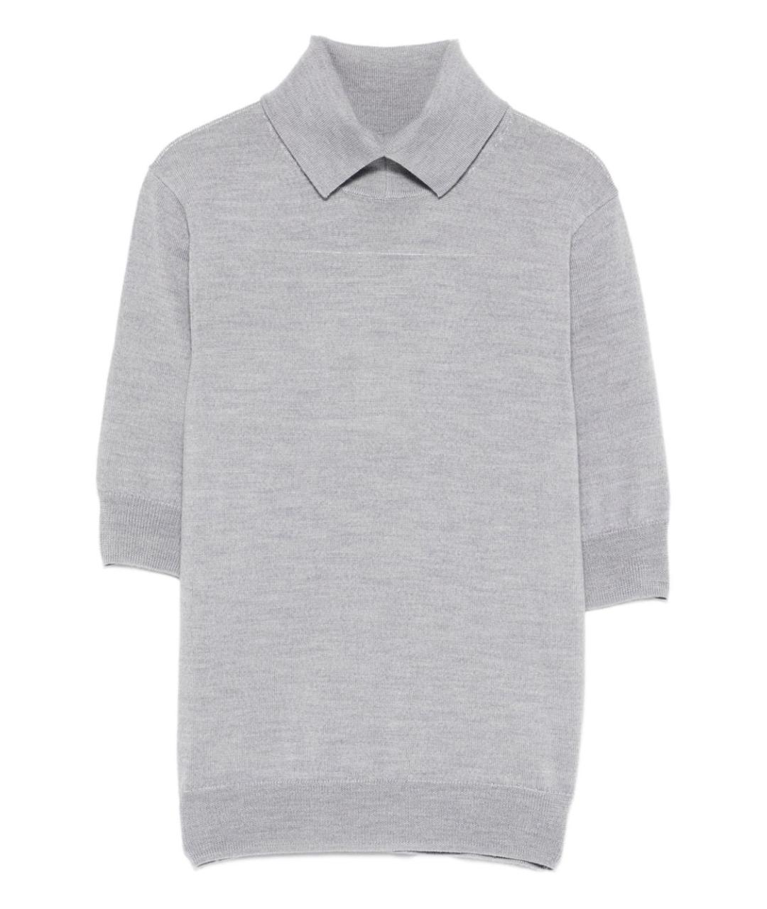 HERSKIND Серый шерстяной джемпер / свитер, фото 1