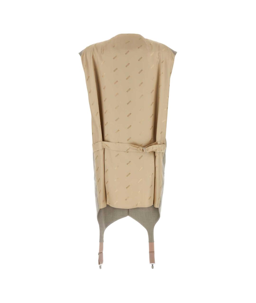 MOSCHINO Мульти шерстяной жилет, фото 2