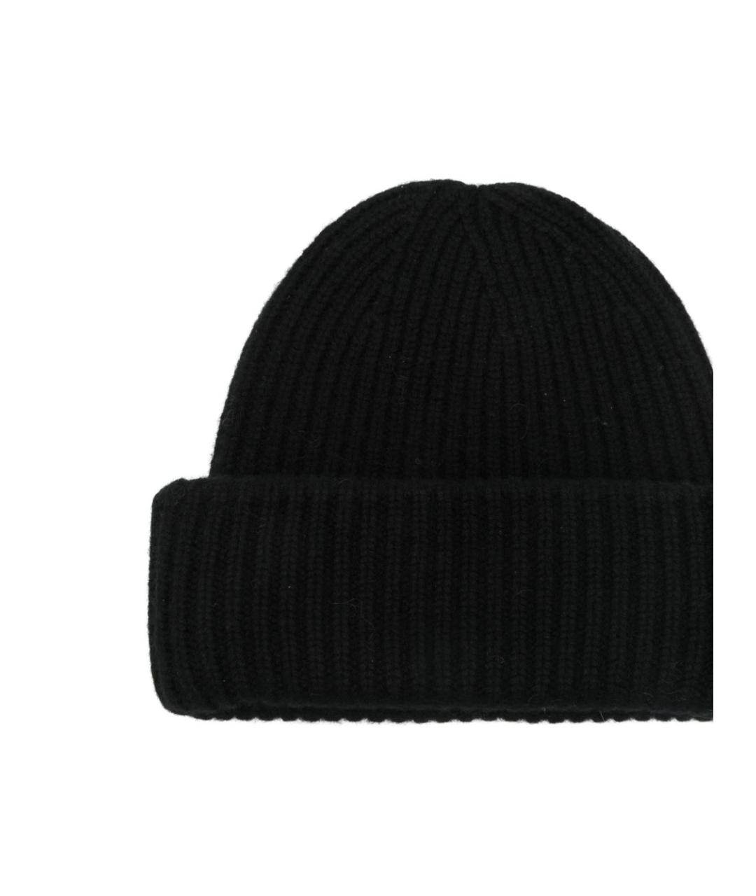 SOFT GOAT Черная кашемировая шапка, фото 2