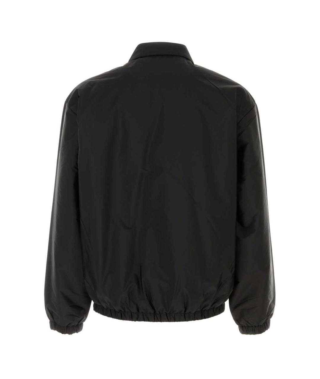 PRADA Черная полиэстеровая куртка, фото 2