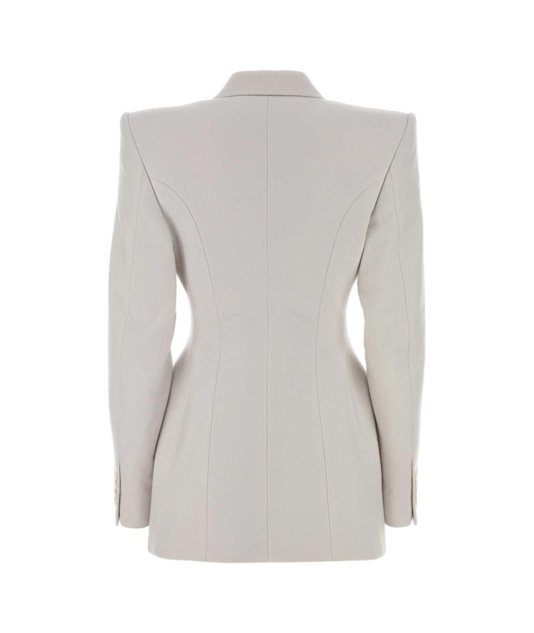 BALENCIAGA Белый кашемировый жакет/пиджак, фото 2