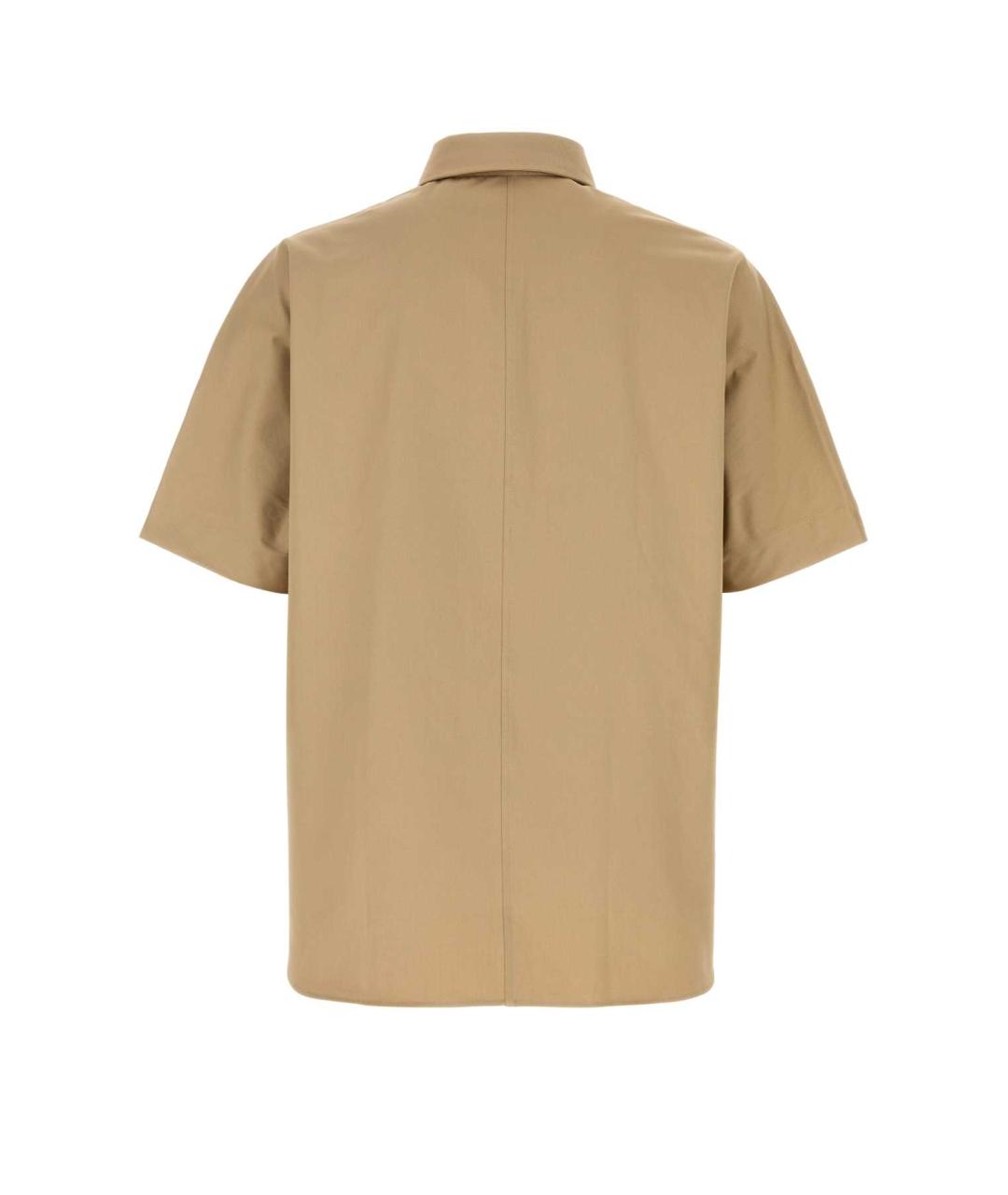 GIVENCHY Бежевая хлопковая кэжуал рубашка, фото 2
