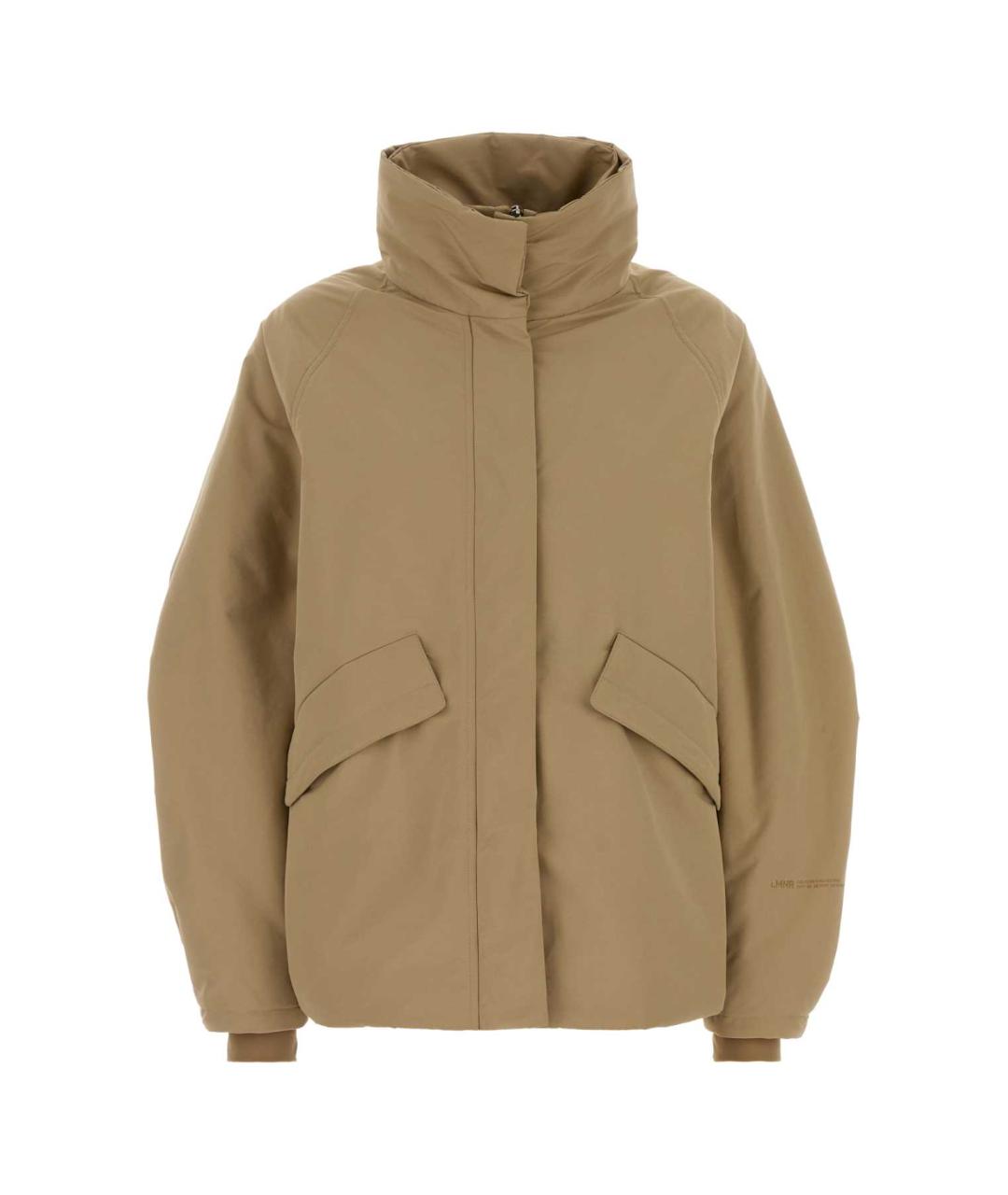 HERNO Бежевая полиэстеровая куртка, фото 1