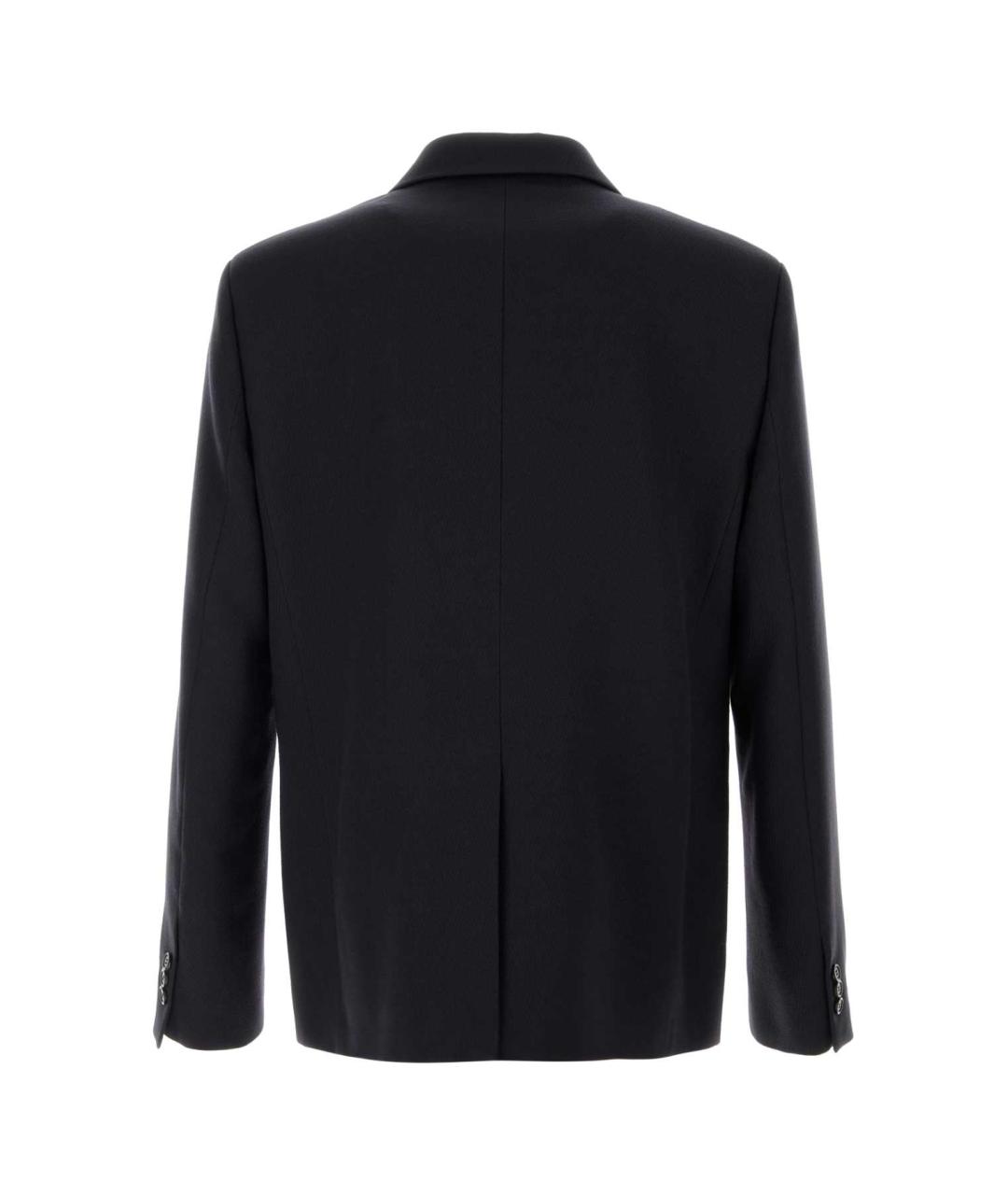 LOEWE Темно-синий шерстяной пиджак, фото 2