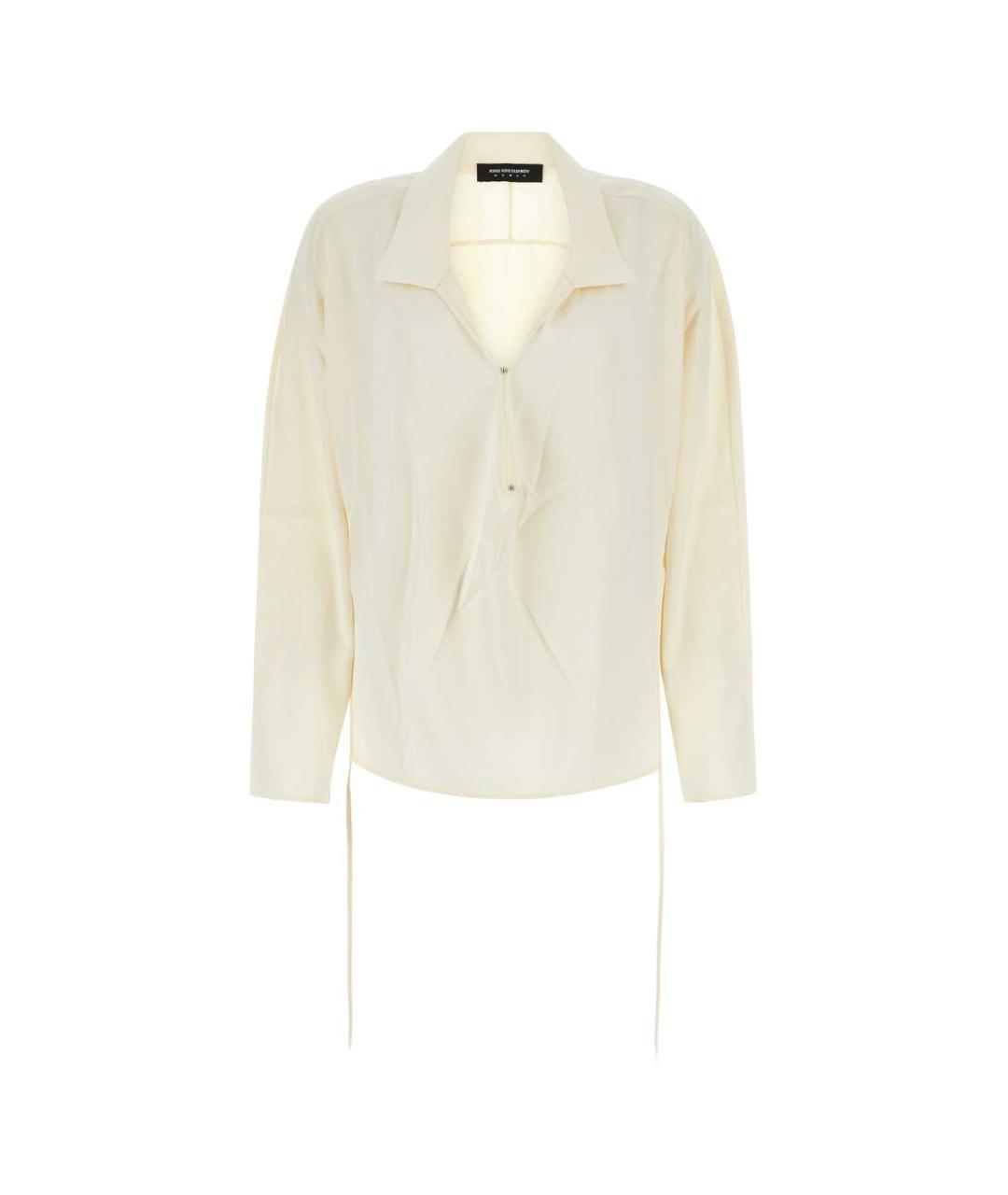 KIKO KOSTADINOV Бежевая хлопковая блузы, фото 1