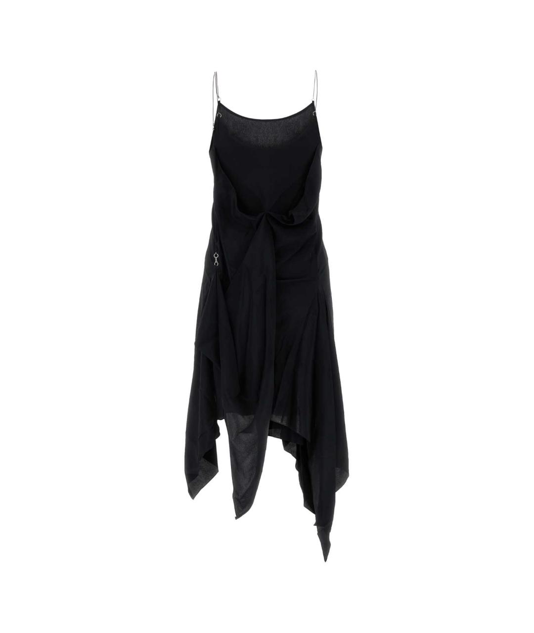 KIKO KOSTADINOV Черное ацетатное вечернее платье, фото 2
