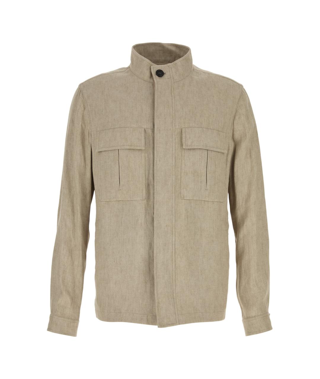 ZEGNA Бежевая куртка, фото 1