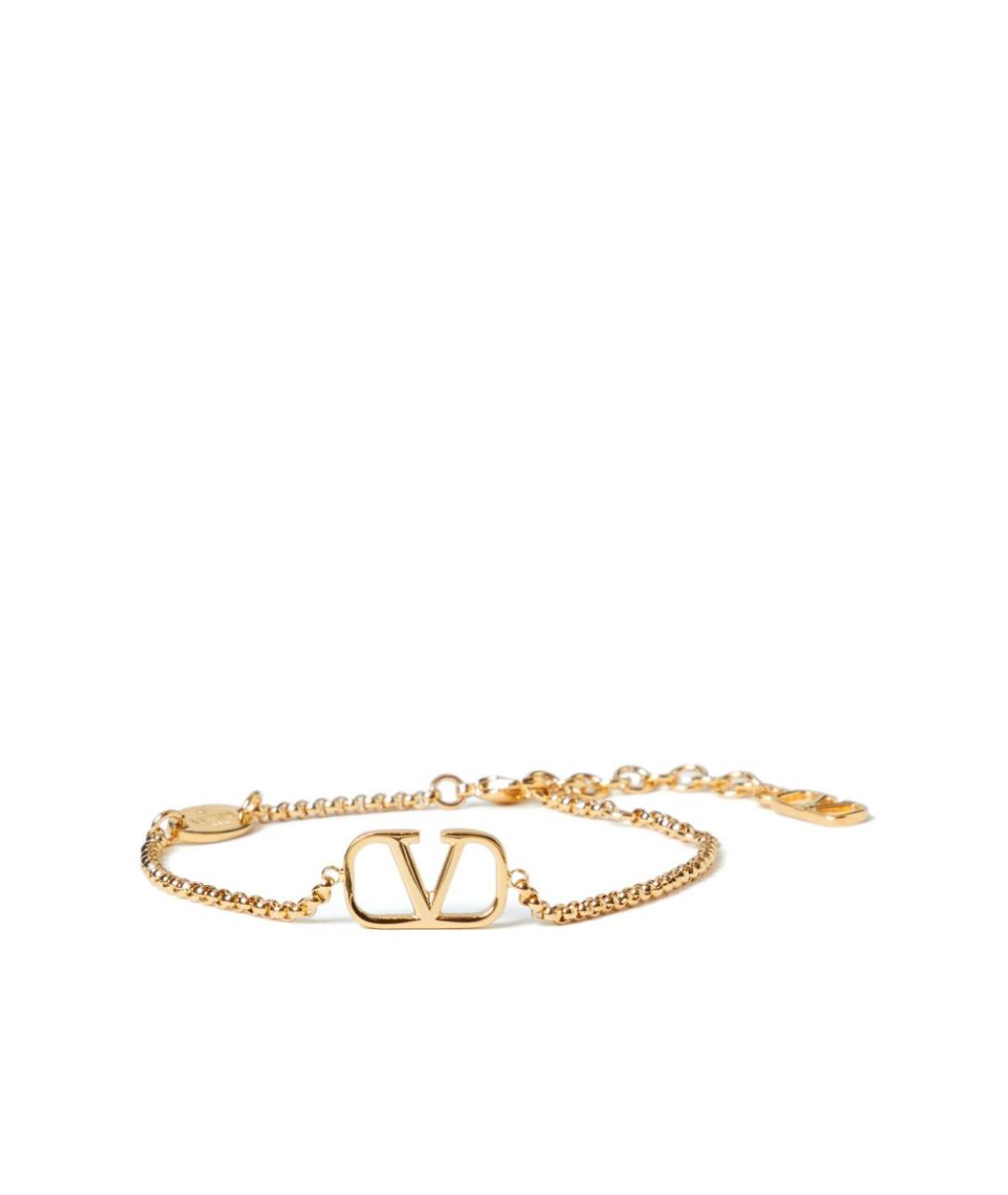 VALENTINO Золотой металлический браслет, фото 1
