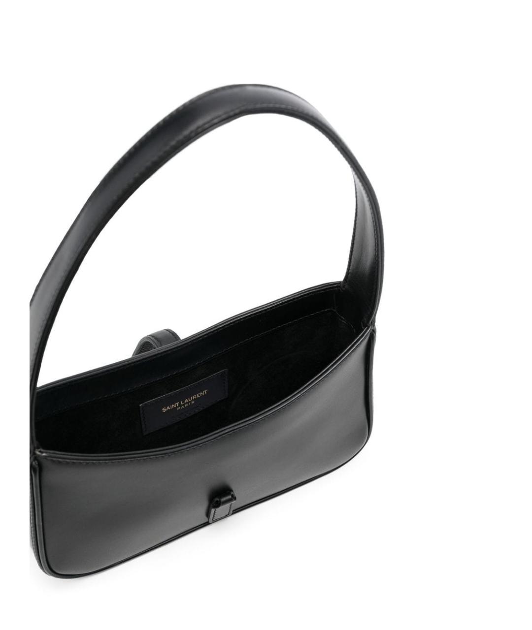 SAINT LAURENT Черная сумка через плечо, фото 3