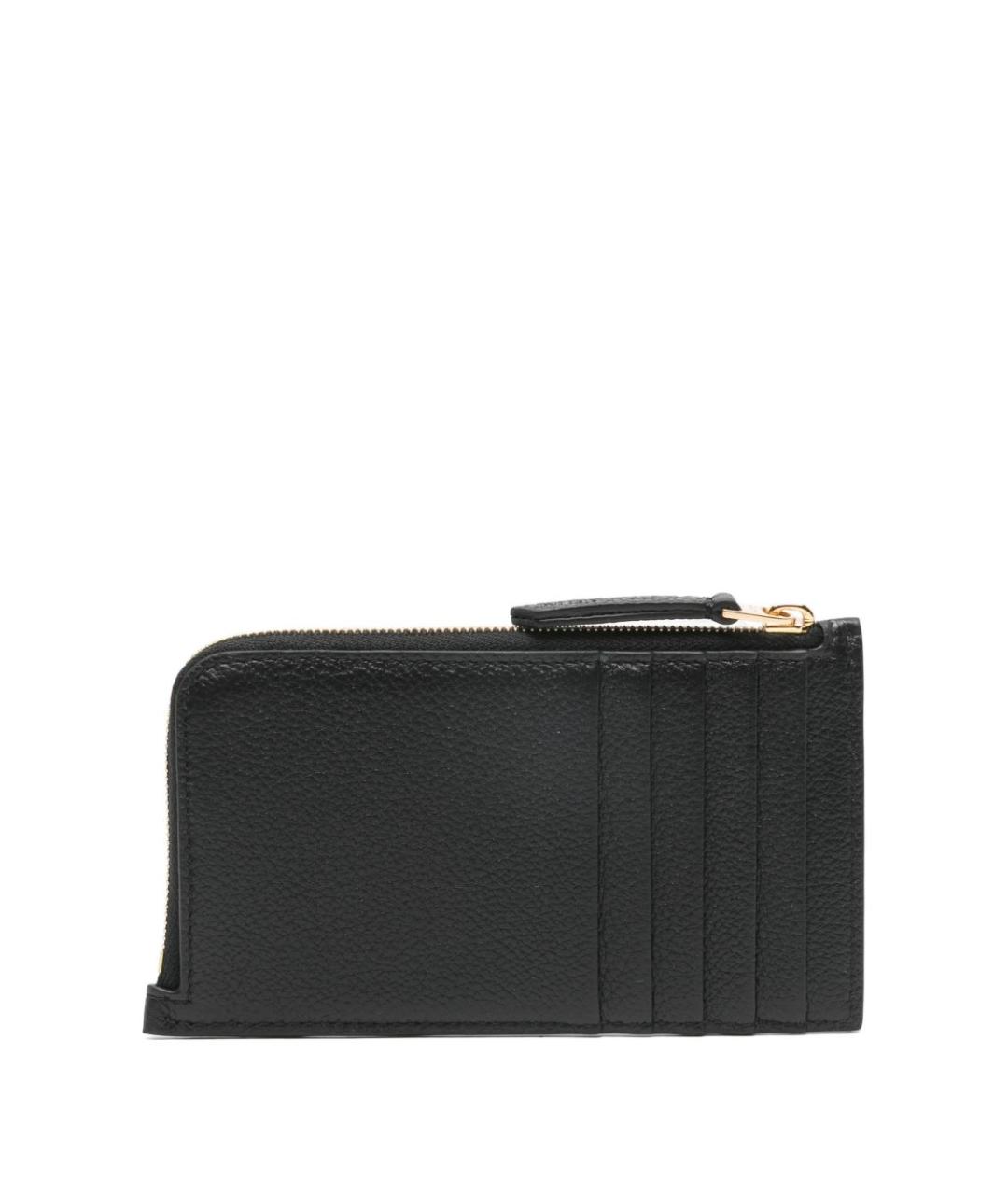 CELINE Черный кожаный кошелек, фото 3