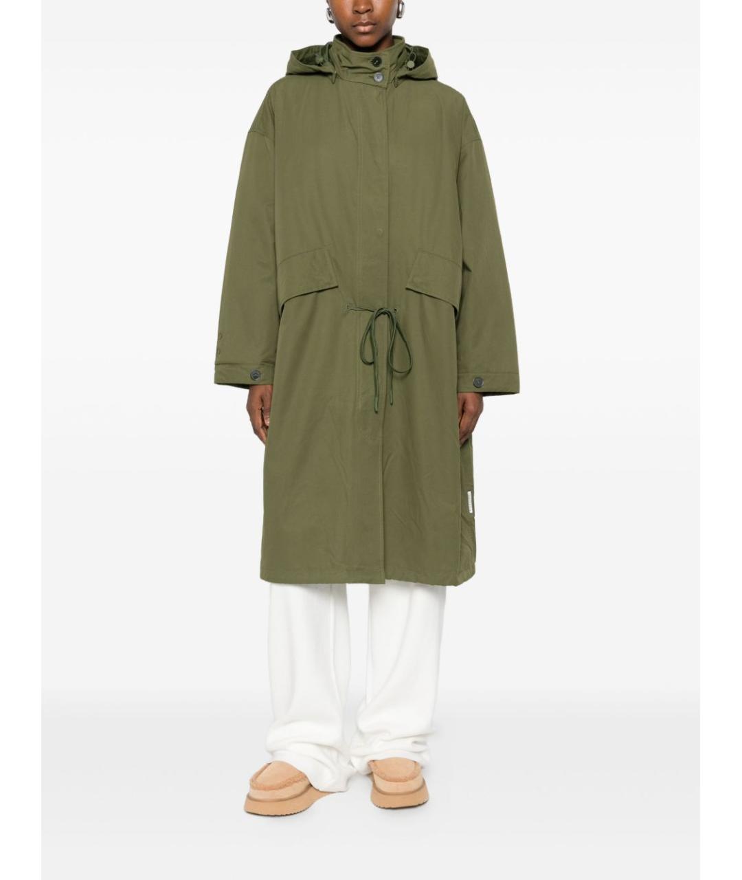 CLOSED Зеленая хлопковая парка, фото 4