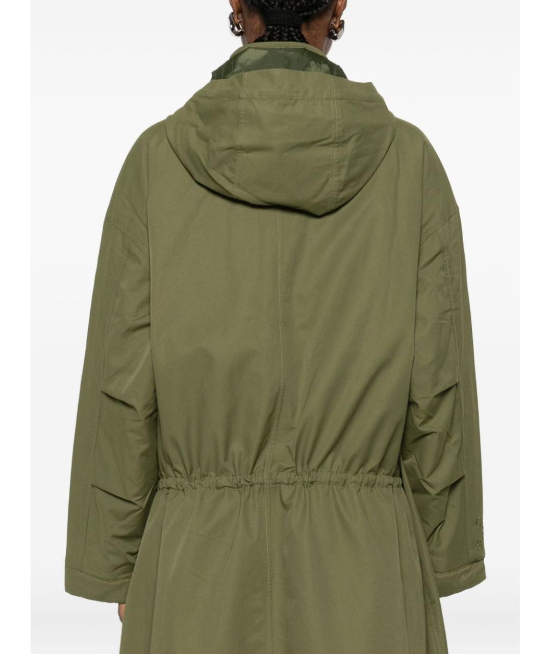 CLOSED Зеленая хлопковая парка, фото 2