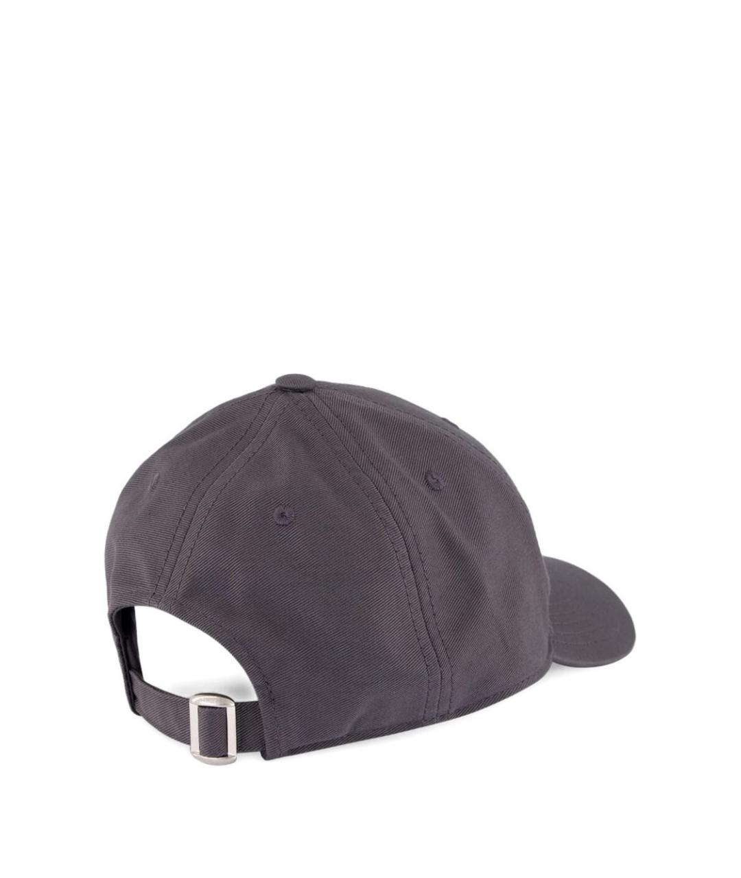 CELINE Серая хлопковая кепка/бейсболка, фото 3
