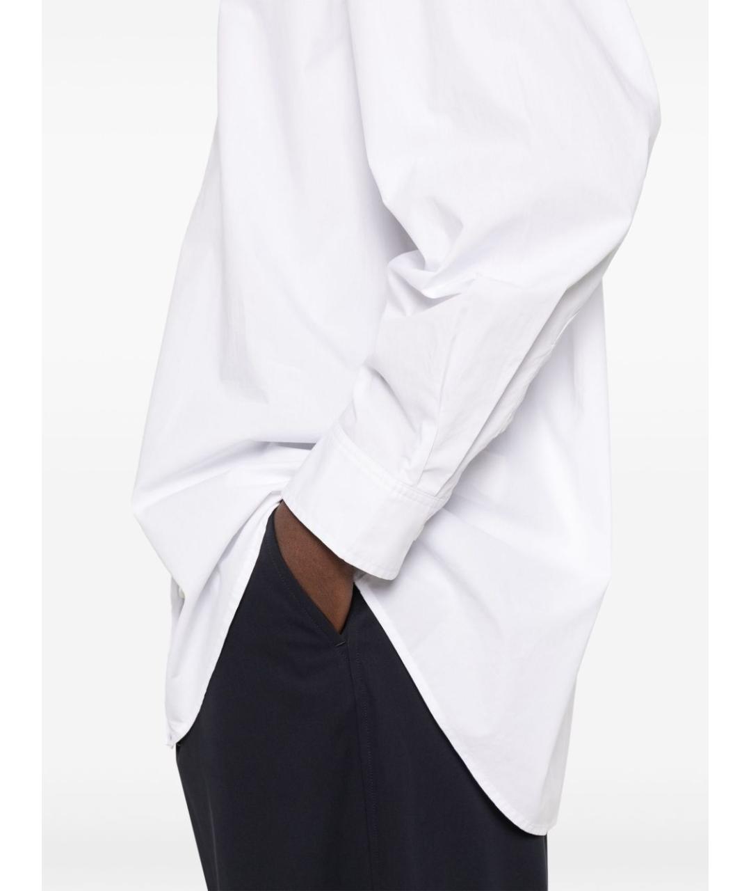TOTEME Белая хлопковая рубашка, фото 5