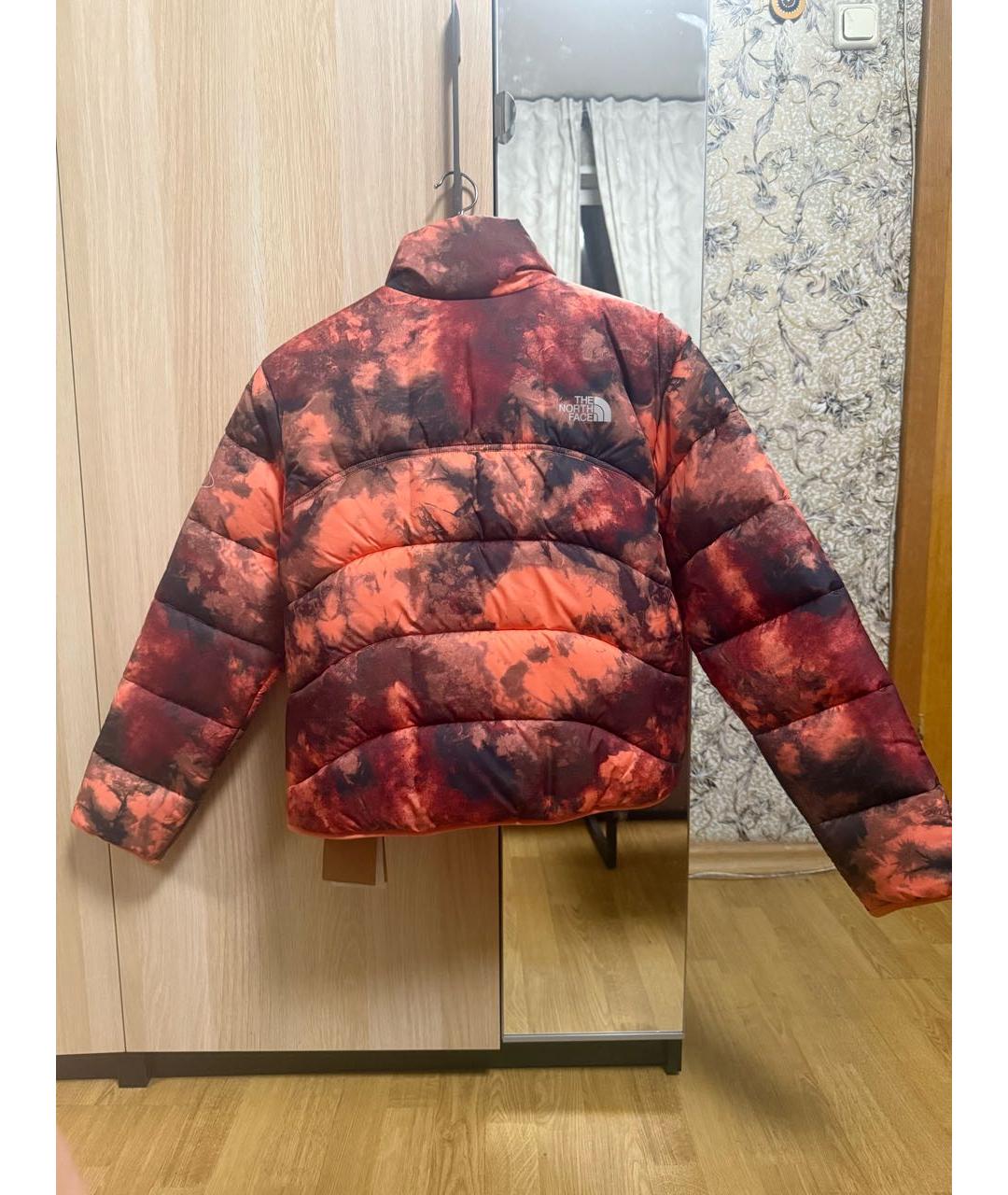 THE NORTH FACE Коралловая полиэстеровая куртка, фото 2