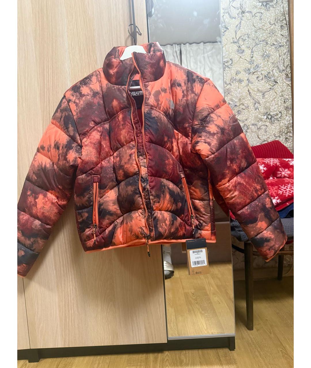 THE NORTH FACE Коралловая полиэстеровая куртка, фото 5