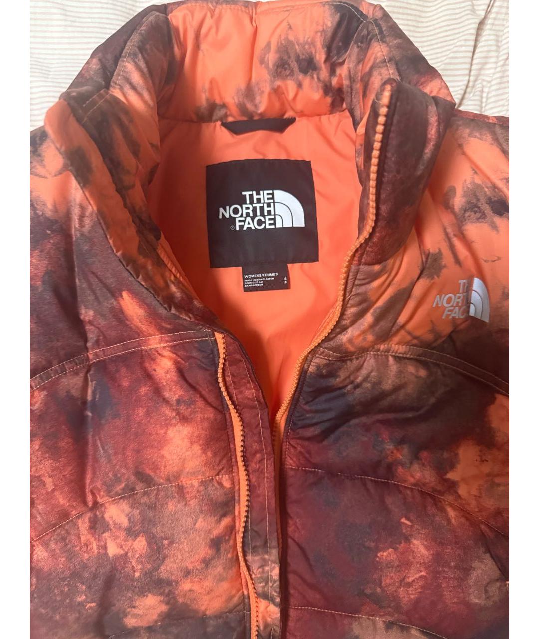 THE NORTH FACE Коралловая полиэстеровая куртка, фото 3