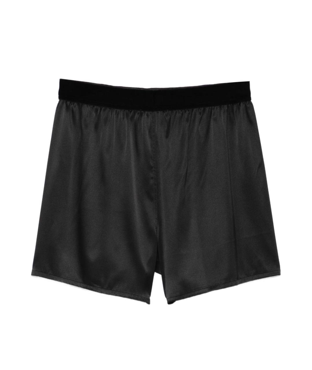 TOM FORD Черные шелковые шорты, фото 3