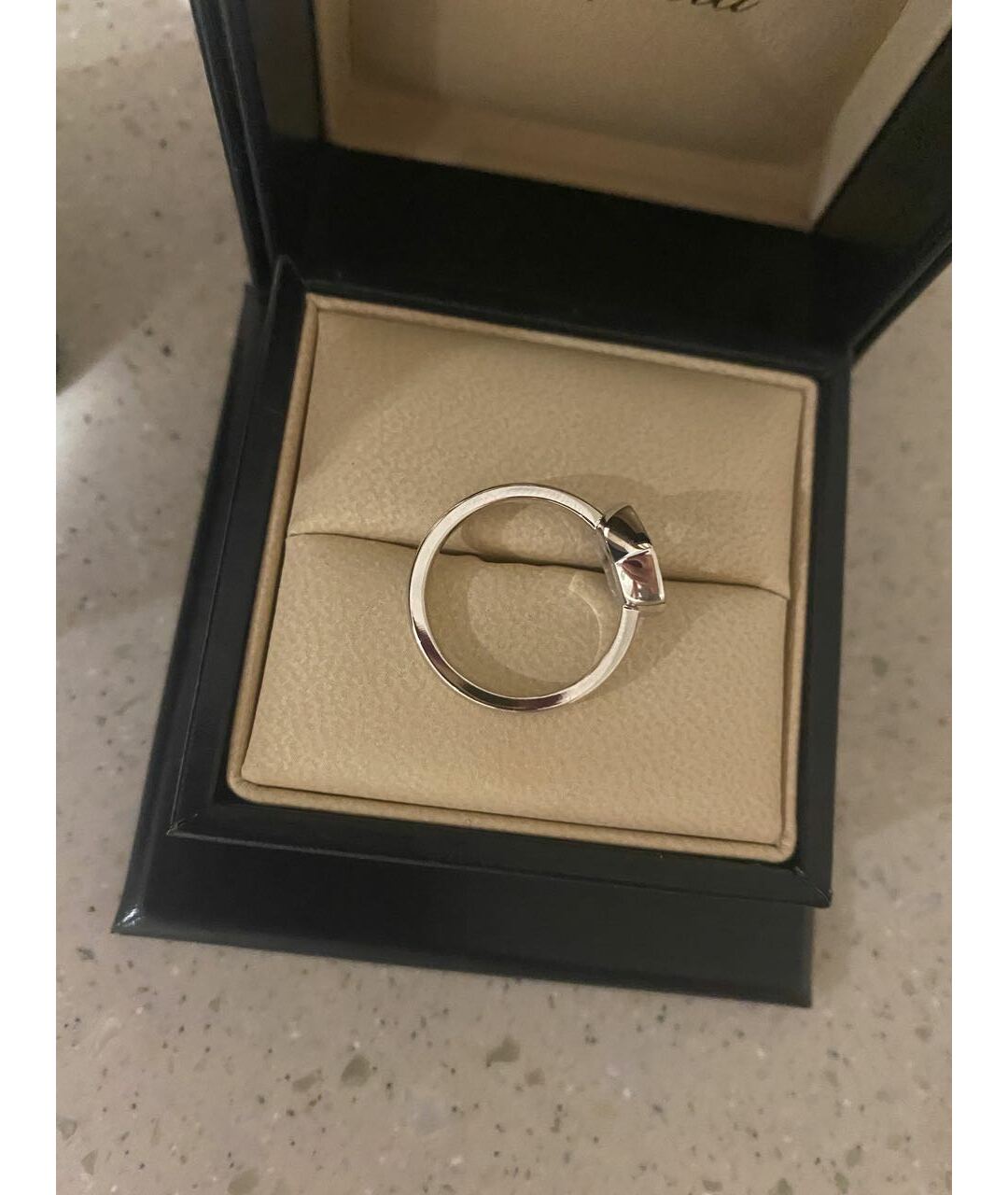 CHOPARD Серебряное кольцо из белого золота, фото 5