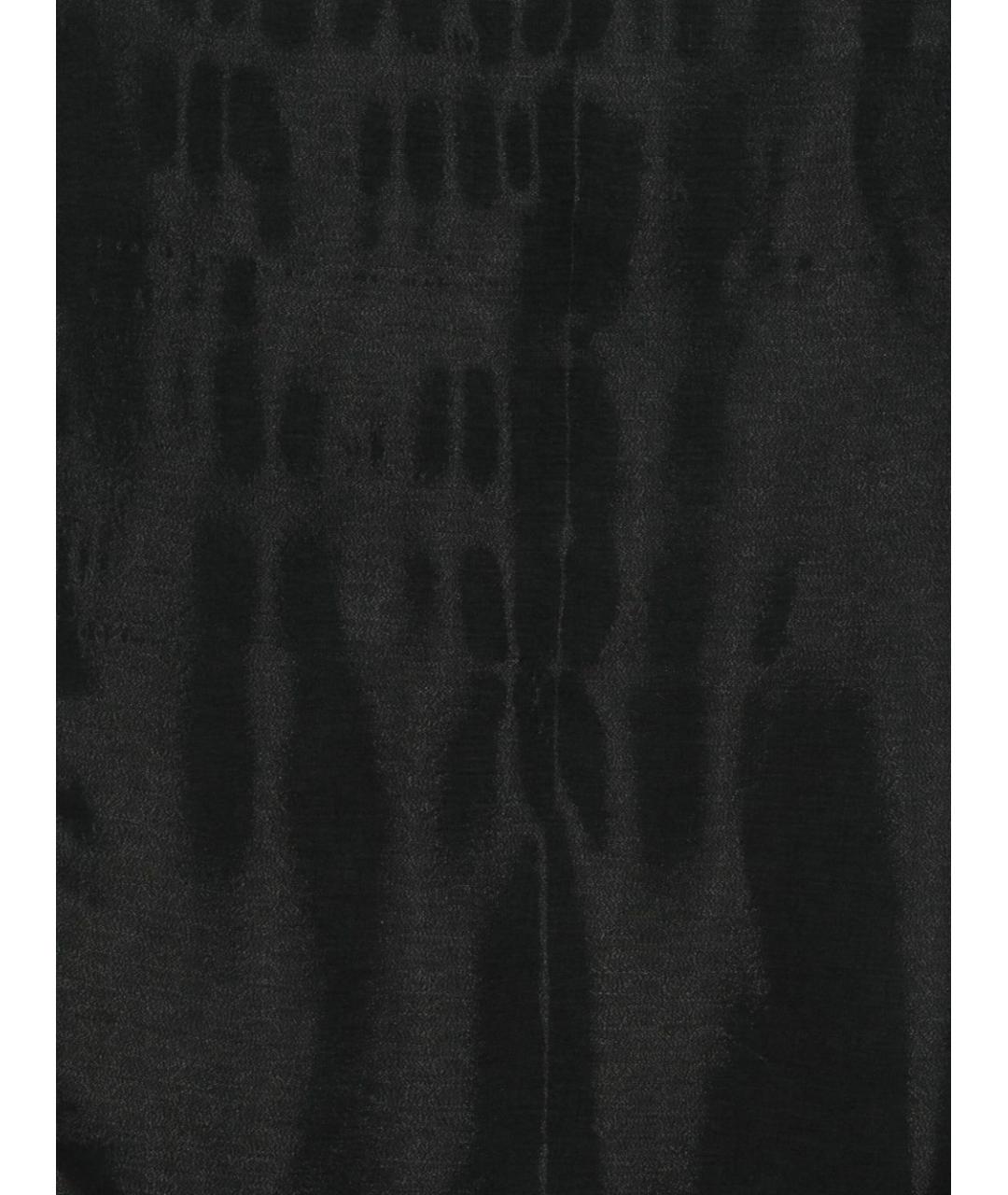 EMPORIO ARMANI Черный шарф, фото 2