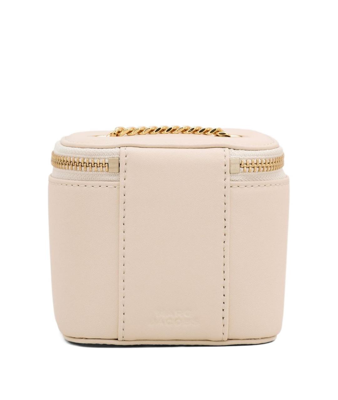 MARC JACOBS Бежевая кожаная сумка через плечо, фото 3