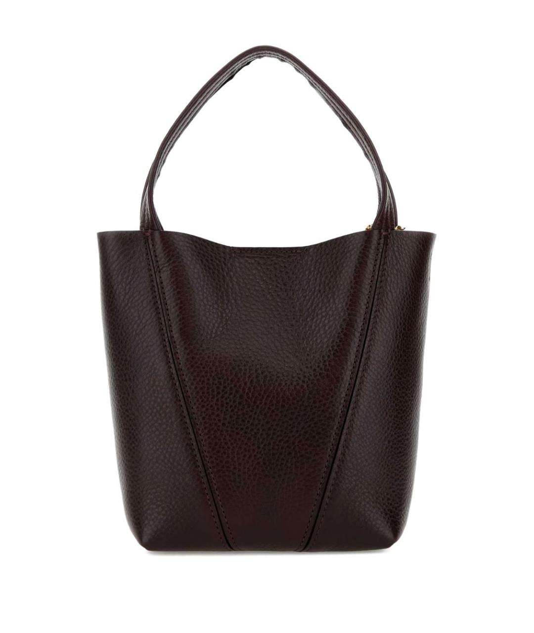 CHLOE Фиолетовая кожаная сумка с короткими ручками, фото 2