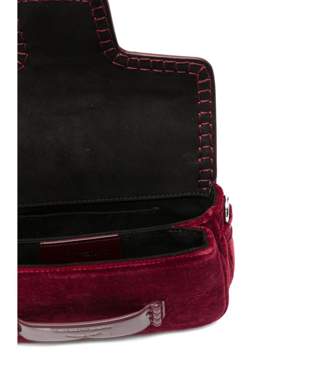 EMPORIO ARMANI Красная сумка через плечо, фото 5
