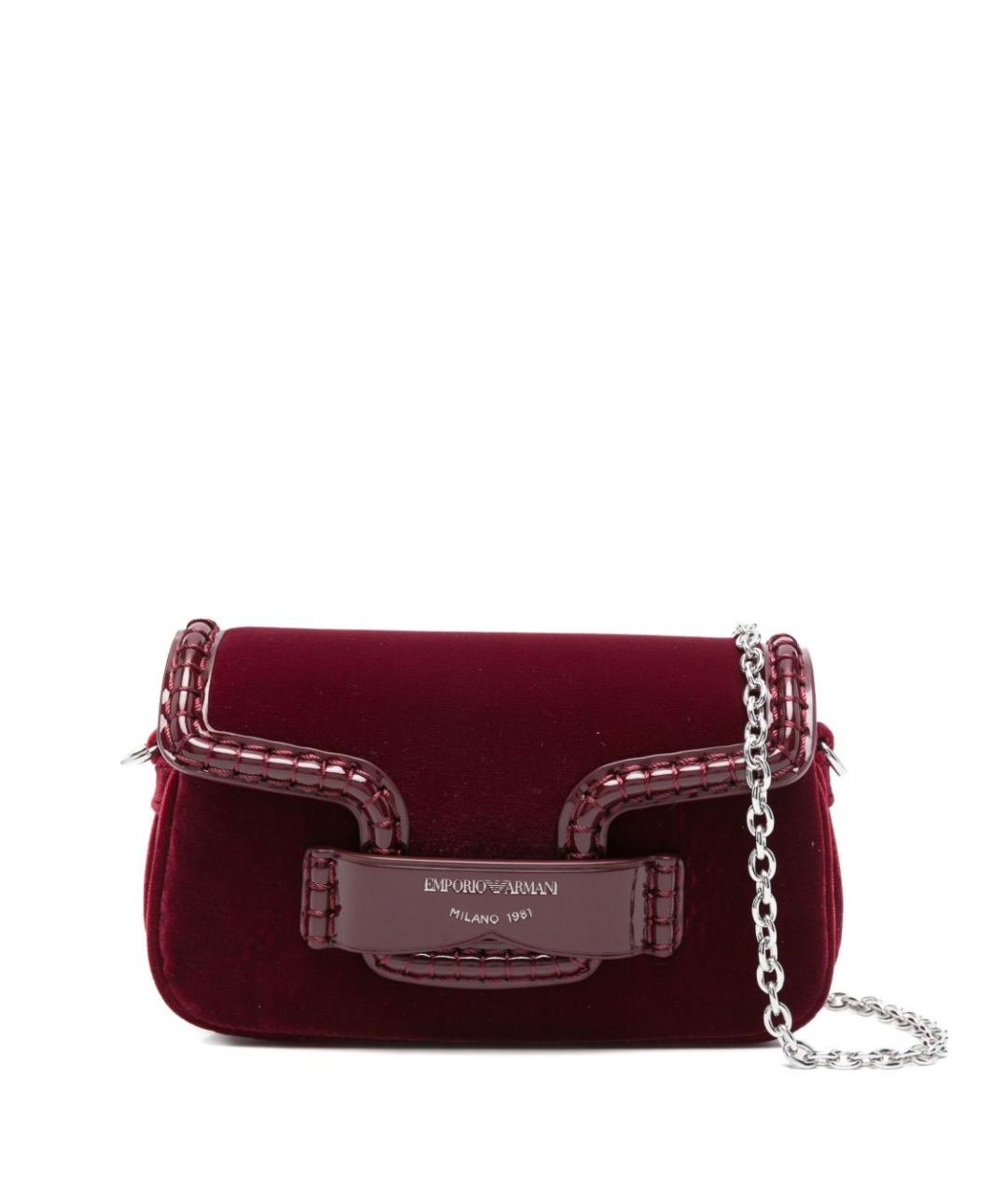 EMPORIO ARMANI Красная сумка через плечо, фото 1