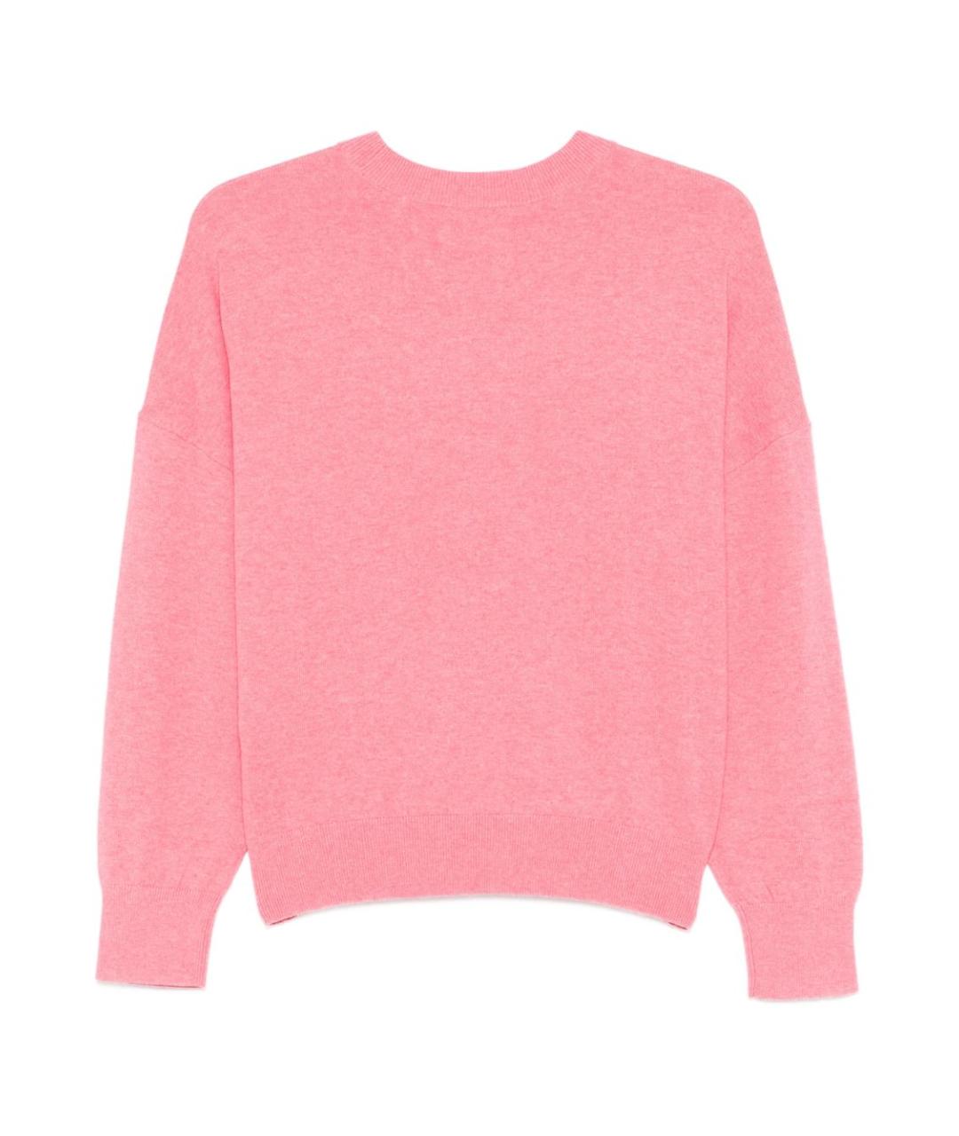 ISABEL MARANT ETOILE Розовый шерстяной джемпер / свитер, фото 2