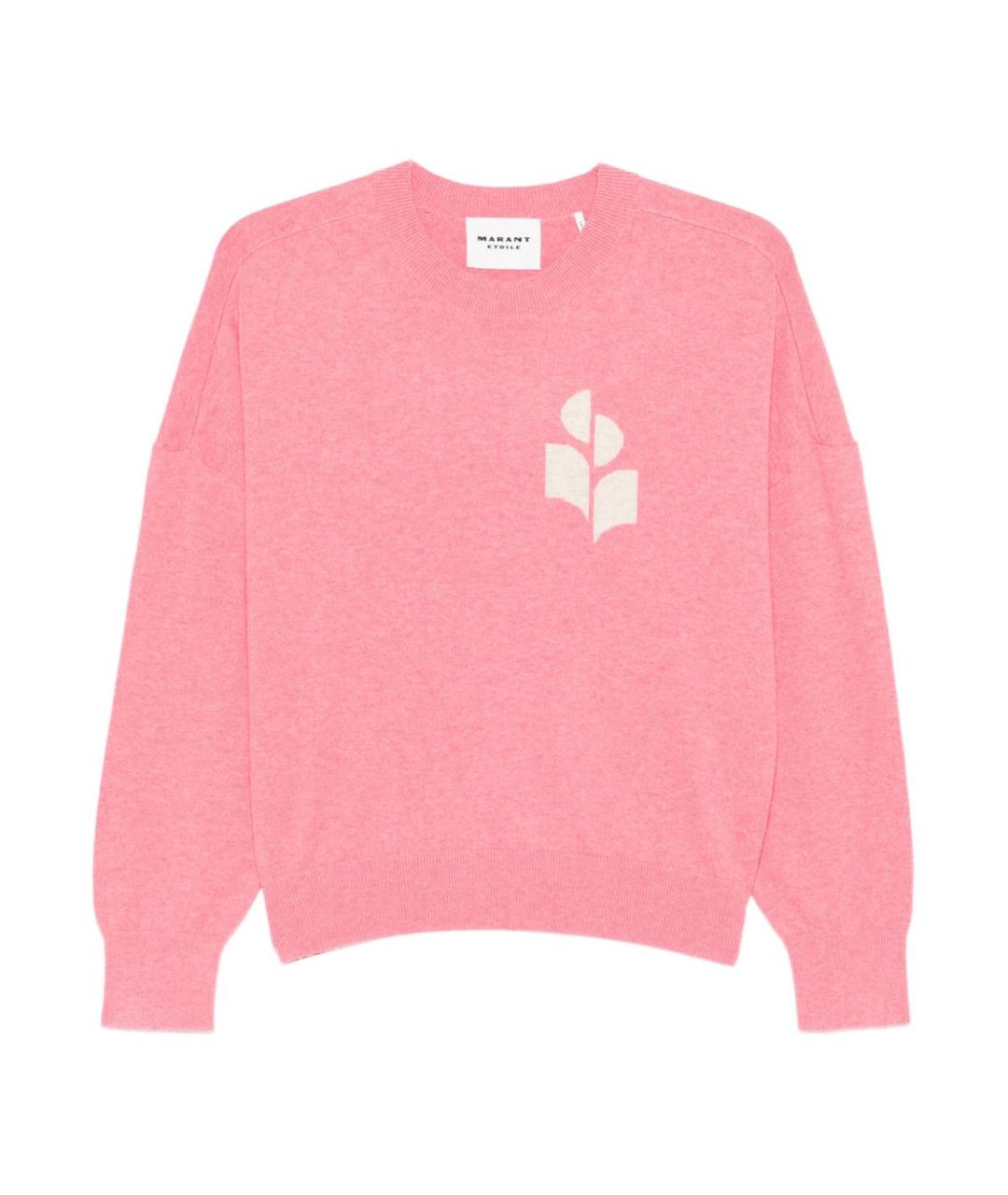 ISABEL MARANT ETOILE Розовый шерстяной джемпер / свитер, фото 1