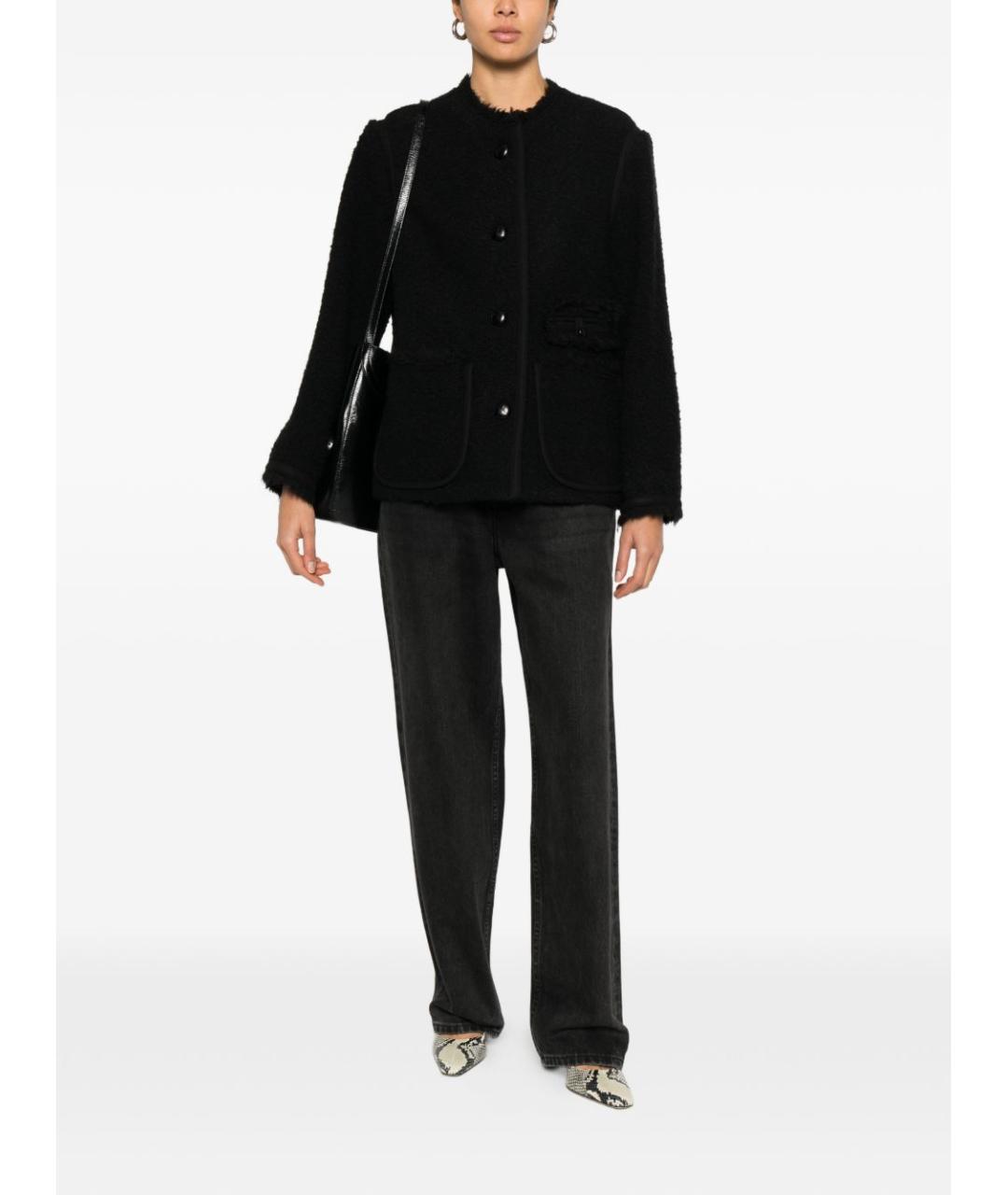 ISABEL MARANT Черное пальто, фото 2