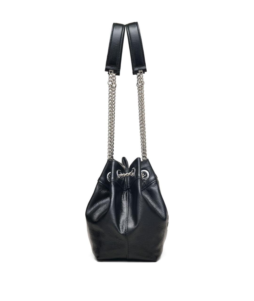 MARC JACOBS Черная кожаная сумка через плечо, фото 6