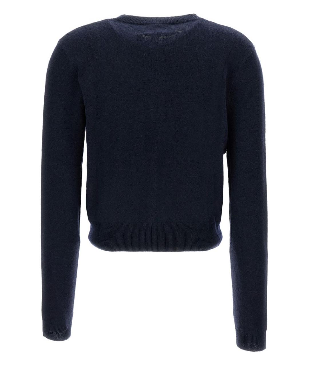 LISA YANG Синий кашемировый кардиган, фото 2